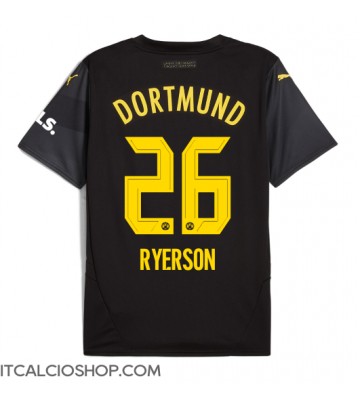 Borussia Dortmund Julian Ryerson #26 Seconda Maglia 2024-25 Manica Corta